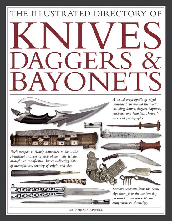 The Illustrated Directory of Knives, Daggers & Bayonets - cover