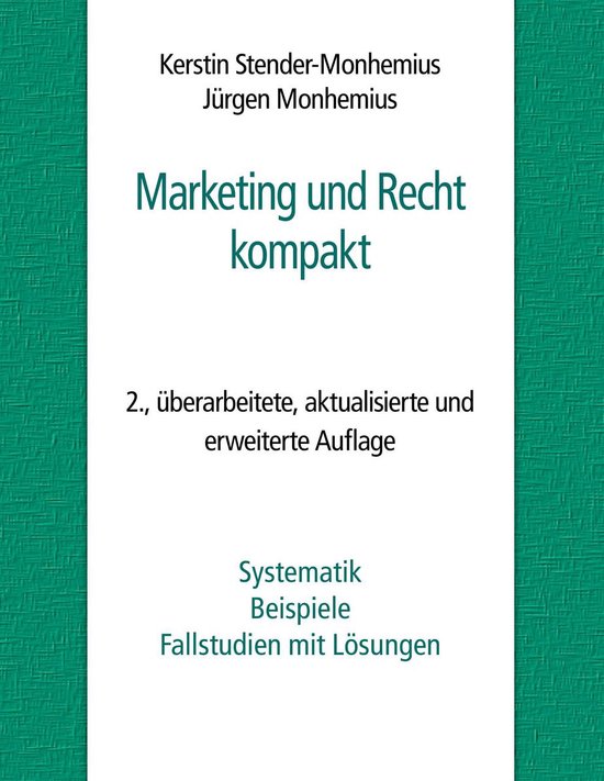 Marketing und Recht - cover