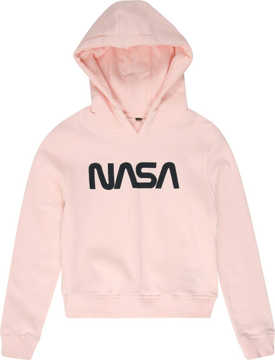 Urban Classics NASA NASA Cropped Kinder hoodie/trui Kids 110/116 Roze