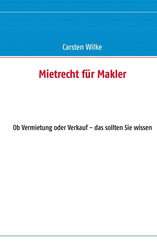 Mietrecht für Makler - cover