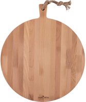 Bowls and Dishes | Puur Hout | Beuken Borrelplank | Serveerplank | Tapasplank rond Ø 45 x 2 cm
