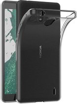 Silicone hoesje Geschikt voor: Nokia 1 Plus -  transparant