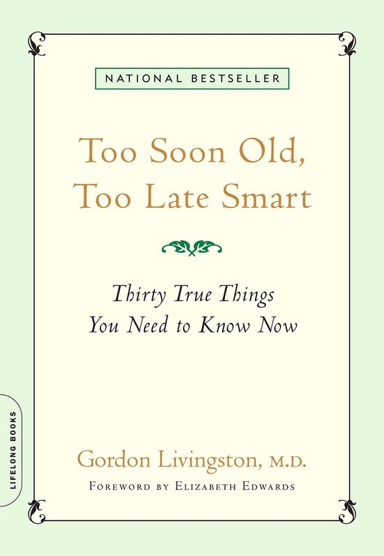 Too Soon Old, Too Late Smart - cover