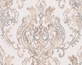 ORNAMENTEN BAROK BEHANG - Crème Beige Roze Grijs - AS Creation New Life