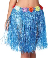 Fiestas Guirca Verkleedrok Hawaiian Dames 50 Cm Blauw One-size