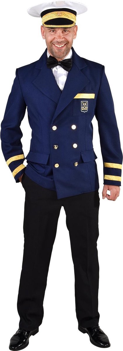 Magic Design Colbert Marine Heren Polyester Navy Maat L