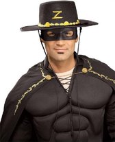 "Zorro ™ hoed en masker voor volwassenen - Verkleedhoofddeksel - One size"