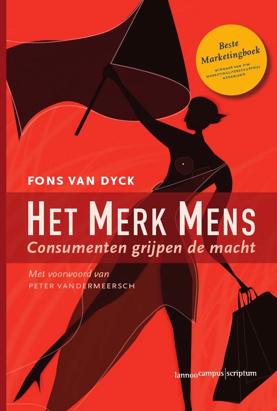 Cover van het boek 'Het merk mens' van F. van Dyck