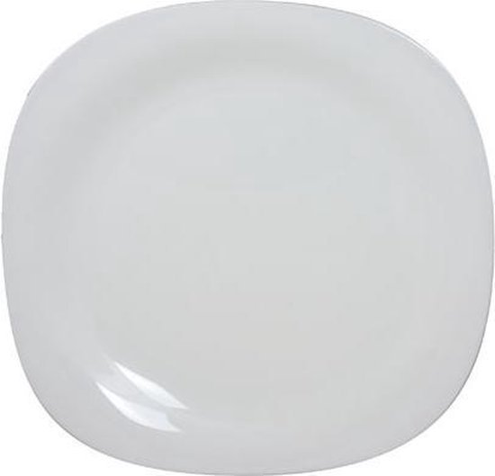 CARINE BLANC PLAT BORD 27 CM