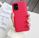 Xssive Soft Back Cover voor Samsung Galaxy S20 Plus - Rood