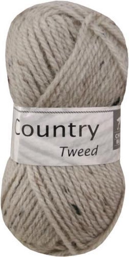 Cheval Blanc Country Tweed laine et fil acrylique - beige (038