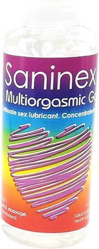 Saninex Oils Lubes Multiorgasmic Gay Lubricant Sexual 2 In 1 Sex And Massage 100ml