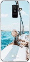 Samsung Galaxy A6 Plus (2018) Hoesje Transparant TPU Case - Sailing #ffffff