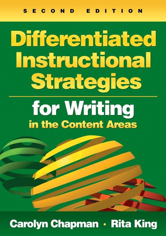 Differentiated Instructional Strategies for Writing in the C ... - cover