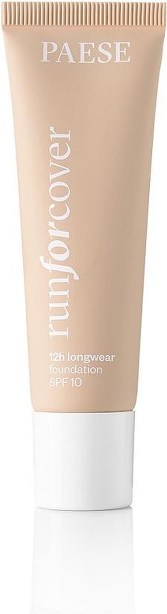 Paese - Run For Cover 12H Longwear Foundation Spf10 Long Lasting Covering Face Primer 20N Nude 30Ml