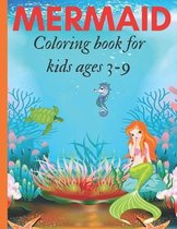 Mermaid Coloring Book for Kids Ages 3-9