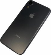 Apple IPhone Xr - Ultra Dun Transparant Hard Hoesje Liv Grijs - Geschikt Voor Apple -