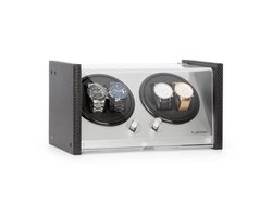 Klarstein Klarstein Tokyo 4 - Horlogeopwinder - 4 Horloges - 3 Snelheden - 4 Modi - Zwart