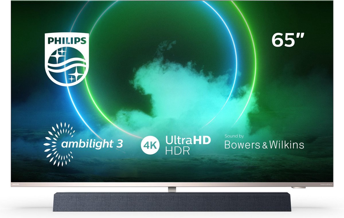 Philips 65PUS9435/12 TV 165,1 cm (65") 4K Ultra HD Smart TV Wifi Noir,  Argent | bol
