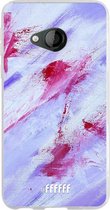 HTC U Play Hoesje Transparant TPU Case - Abstract Pinks #ffffff