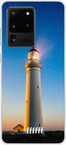 Samsung Galaxy S20 Ultra Hoesje Transparant TPU Case - Lighthouse #ffffff