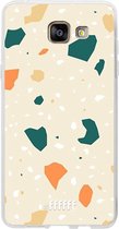 Samsung Galaxy A5 (2016) Hoesje Transparant TPU Case - Terrazzo N°1 #ffffff