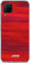 Huawei P40 Lite Hoesje Transparant TPU Case - Scarlet Canvas #ffffff