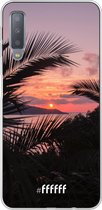 Samsung Galaxy A7 (2018) Hoesje Transparant TPU Case - Pretty Sunset #ffffff