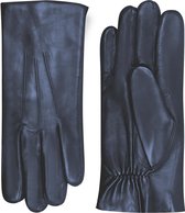 Cashmere gevoerde leren handschoenen dames model Wolverhampton Color: Teak, Size: 7