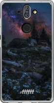 Nokia 8 Sirocco Hoesje Transparant TPU Case - Mystery #ffffff