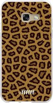 Samsung Galaxy A3 (2017) Hoesje Transparant TPU Case - Leopard Print #ffffff
