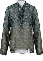 Geisha semi transparante blouse - valt kleiner -  Maat M