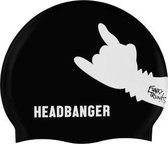 Headbanger Silicone Swimming Cap Silicone Swim Caps - Unisex | Funky