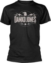 Danko Jones Heren Tshirt -XL- Eagle Zwart
