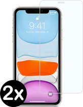 Screenprotector voor iPhone 11 Screenprotector Gehard Glas Case Met Dichte Notch - 2 PACK