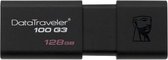 Kingston - USB-Stick Datatraveler 100 G3 - 128 GB - Zwart