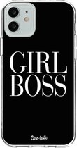 Casetastic Apple iPhone 12 / iPhone 12 Pro Hoesje - Softcover Hoesje met Design - Girl Boss Print