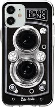 Casetastic Apple iPhone 12 Mini Hoesje - Softcover Hoesje met Design - Camera Retro Lens Print