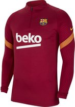 FC Barcelona Drill Top 2020-2021 Kids Noble Red