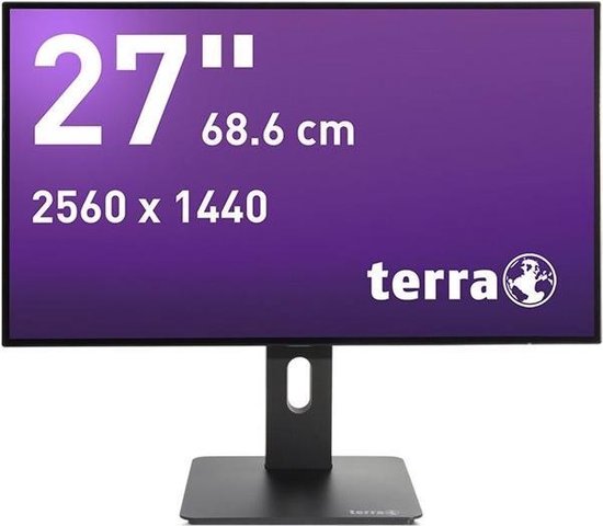 Terra LED 2766W PV LED-monitor 68.6 cm (27 inch) Energielabel F (A - G) 2560 x 1440 Pixel UWQHD 5 ms Audio-Line-in, DVI, DisplayPort, HDMI, Hoofdtelefoon (3.5