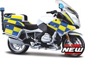 Maisto BMW R 1200 RT 'POLICE' AUTHORITY (UK) wit/blauw/geel schaalmodel 1:18