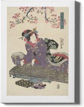 Walljar - Keisai Eisen - Koto - Muurdecoratie - Poster