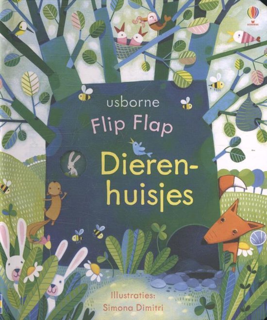 Cover van het boek 'FLIP FLAP DIERENHUISJES'