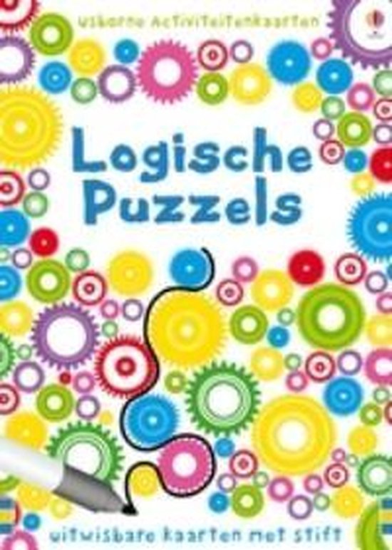 Cover van het boek 'Puzzelkaarten: Logische Puzzels'
