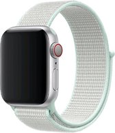 Nylon sport loop band - blauwgroen tint - Geschikt voor Apple Watch