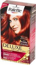 Palette - Deluxe Oil-Care Hair Dye Permanently Coloring From Micro Oil 678 Rubin