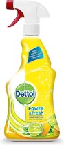Dettol - Power & Fresh Multifunctional Spray For Lime Surface & Lemon 500Ml