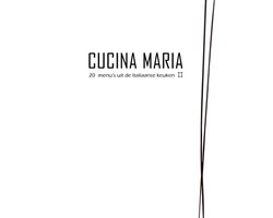 Omslag van Cucina Maria II