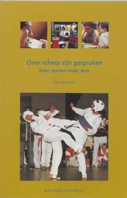 Cover van het boek 'Over scherp zijn gesproken / druk 1' van Rico Schuijers
