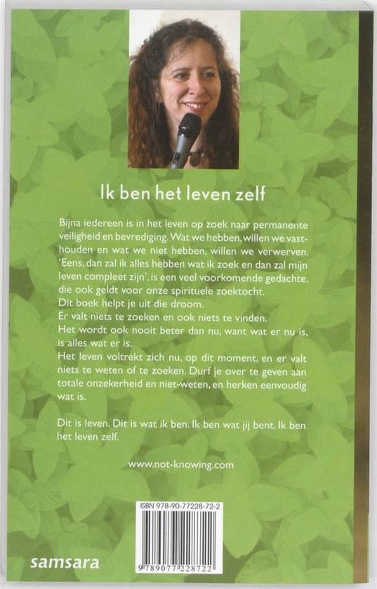Ik ben het leven zelf